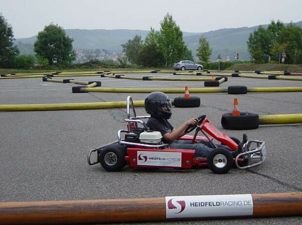 Sven Heidfeld mobile Kartbahn