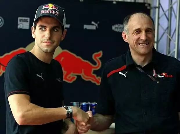 Jaime Alguersuari und Franz Tost Titel-Bild zur News: Jaime Alguersuari und Franz Tost