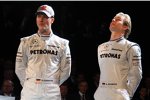 Michael Schumacher (Mercedes) und Nico Rosberg (Mercedes) 