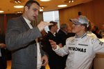 Vitali Klitschko und Michael Schumacher (Mercedes) 