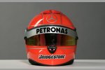 Der Helm von Michael Schumacher (Mercedes) 