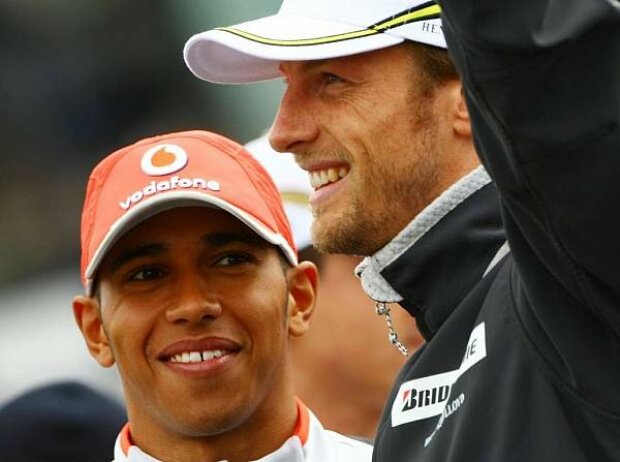 Jenson Button, Lewis Hamilton