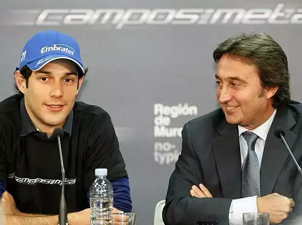 Bruno Senna und Adrian Campos Titel-Bild zur News: Bruno Senna und Adrian Campos