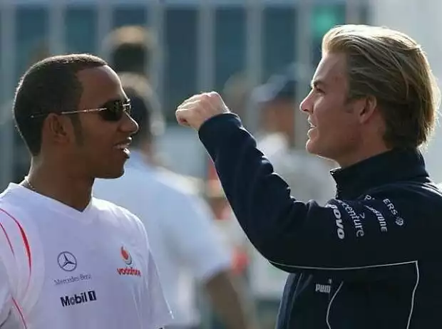 Lewis Hamilton, Nico Rosberg Titel-Bild zur News: Lewis Hamilton, Nico Rosberg