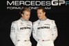 Bild zum Inhalt: Schumacher zeigt Respekt vor Rosberg