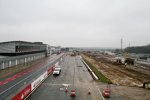 Die Haupttribüne bei Start und Ziel wurde abgerissen