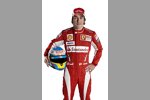 Fernando Alonso (Ferrari) in der Ferrari-Teamkleidung des Jahrgangs 2010