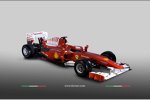 Der neue Ferrari F10 für die Formel-1-Saison 2010