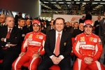 Felipe Massa, Stefano Domenicali (Teamchef) und Fernando Alonso