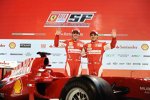 Fernando Alonso und Felipe Massa (Ferrari)