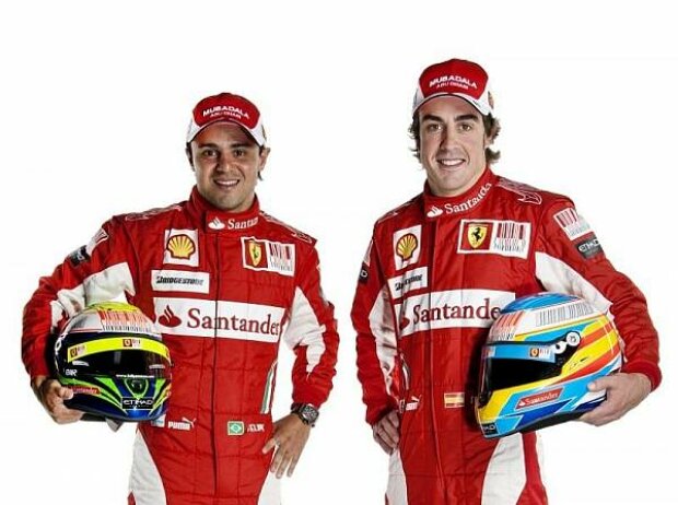 Felipe Massa und Fernando Alonso