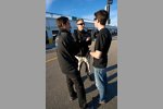 Wolf Henzler, Timo Bernhard und Mike Rockenfeller