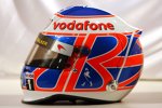 Der Helm von Jenson Button (McLaren) 