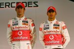 Jenson Button (McLaren) und Lewis Hamilton (McLaren) 