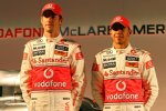 Jenson Button (McLaren) und Lewis Hamilton (McLaren) 