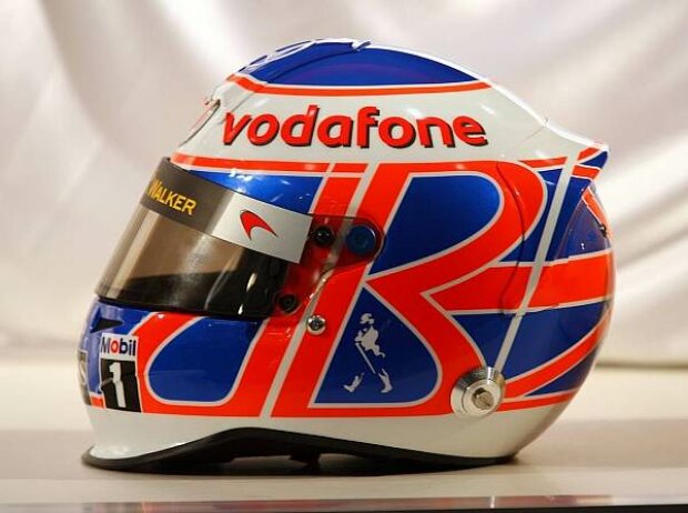 Jenson Buttons Helm Jenson Buttons Helm