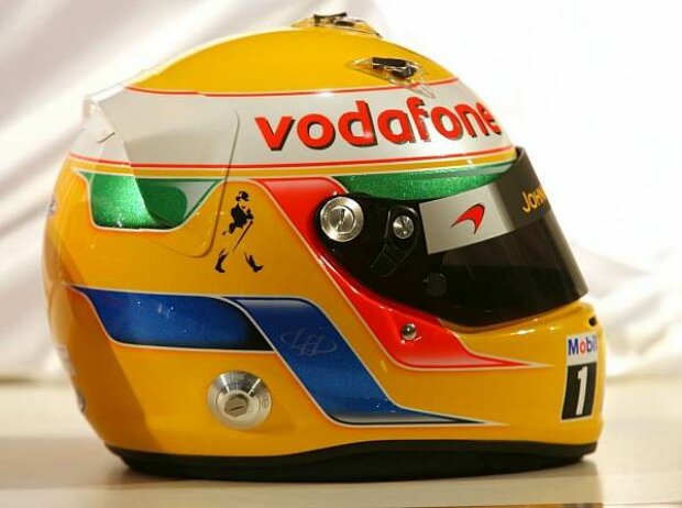 Lewis Hamiltons Helm