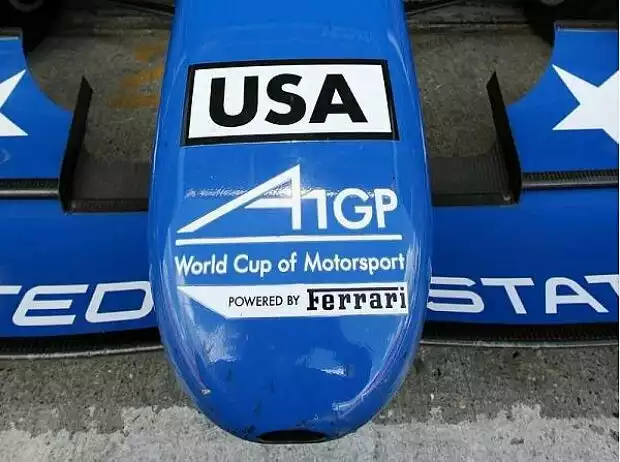 A1GP-Logo beim Team USA Titel-Bild zur News: A1GP-Logo beim Team USA