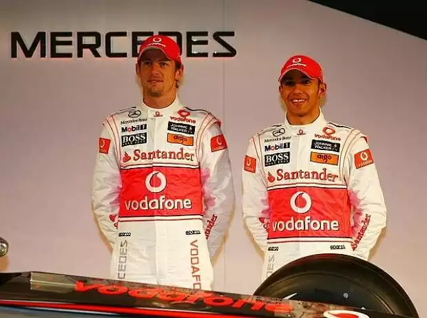 Jenson Button, Lewis Hamilton Titel-Bild zur News: Jenson Button, Lewis Hamilton