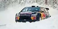 Bild zum Inhalt: Räikkönen 58. bei der Lappland-Rallye