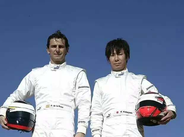 Titel-Bild zur News: Pedro de la Rosa, Kamui Kobayashi