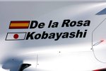 Kamui Kobayashi (Sauber) Pedro de la Rosa (Sauber) 