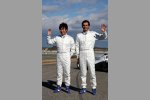 Kamui Kobayashi (Sauber), Pedro de la Rosa (Sauber) 