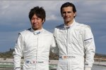 Kamui Kobayashi (Sauber), Pedro de la Rosa (Sauber) 