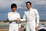 Kamui Kobayashi (Sauber), Pedro de la Rosa (Sauber) 