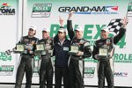 Die GT-Sieger: SpeedSource-Mazda mit Jonathan Bomarito, David Haskell, Sylain Tremblay und Nick Ham