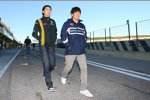 Ho-Pin Tung (Renault) Kamui Kobayashi (BMW Sauber F1 Team) 