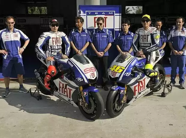 Valentino Rossi und Jorge Lorenzo Titel-Bild zur News: Valentino Rossi und Jorge Lorenzo