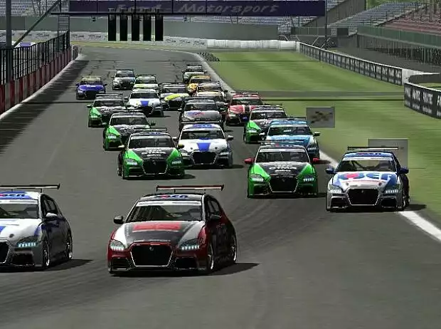 Deutsche Simracing Tourenwagen Meisterschaft Titel-Bild zur News: Deutsche Simracing Tourenwagen Meisterschaft