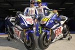 Jorge Lorenzo und Valentino Rossi (Yamaha) 