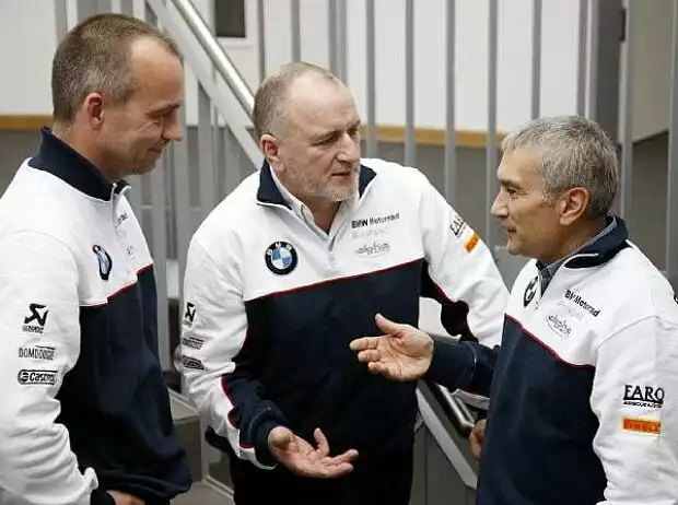 Rainer Bäumel; Berthold Hauser; Davide Tardozzi Titel-Bild zur News: Rainer Bäumel; Berthold Hauser; Davide Tardozzi