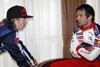 Bild zum Inhalt: Loeb testet, Räikkönen sitzt daneben und lernt