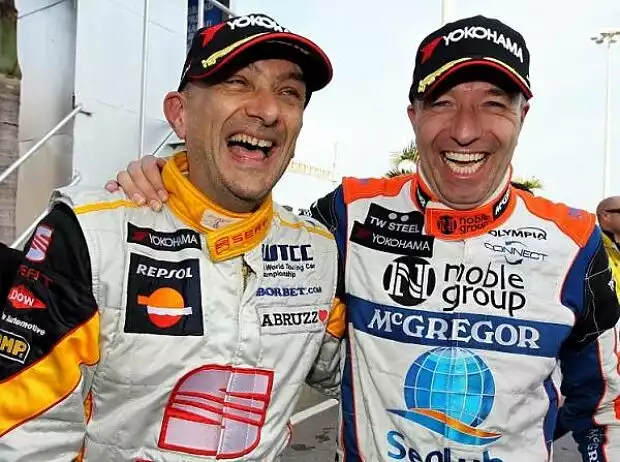 Gabriele Tarquini, Tom Coronel Titel-Bild zur News: Gabriele Tarquini, Tom Coronel