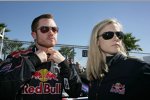 Brian Vickers (Red Bull) mit seiner PR-Frau