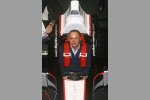 Österreichs Rallye-Staatsmeister Raimund Baumschlager gab sein Debüt im Formel-1-Simulator