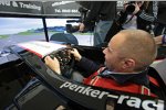 Raimund Baumschlager im Formel-1-Simulator