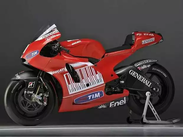 Titel-Bild zur News: Ducati Desmosedici GP10
