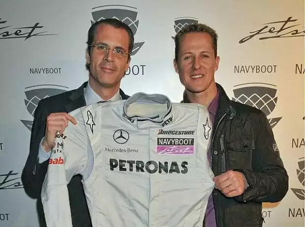 Philippe Gaydoul und Michael Schumacher Titel-Bild zur News: Philippe Gaydoul und Michael Schumacher