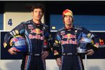 Mark Webber (Red Bull) und Sebastian Vettel (Red Bull) 