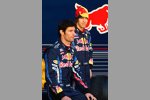 Mark Webber (Red Bull) und Sebastian Vettel (Red Bull) 