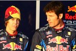 Sebastian Vettel (Red Bull) und Mark Webber (Red Bull) 