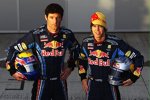 Mark Webber (Red Bull) und Sebastian Vettel (Red Bull) 