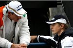 Adrian Sutil (Force India) und Nico Hülkenberg (Williams) 