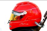 Der Helm von Michael Schumacher (Mercedes) 