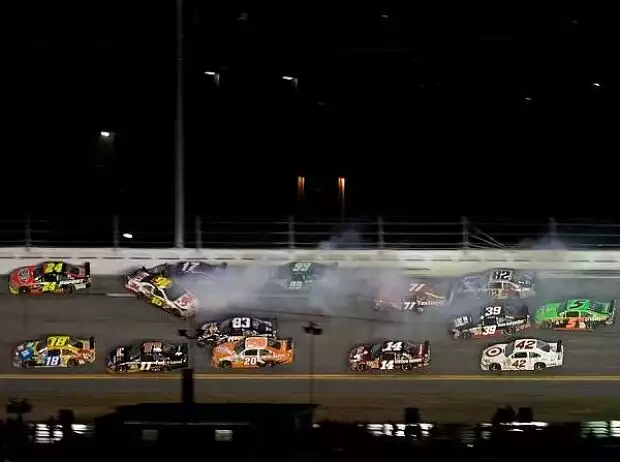 Titel-Bild zur News: Scott Speed, Greg Biffle, Mark Martin, Ryan Newman, Bobby Labonte, Matt Kenseth, Carl Edwards