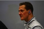 Michael Schumacher (Mercedes) bei den Testfahrten in Jerez